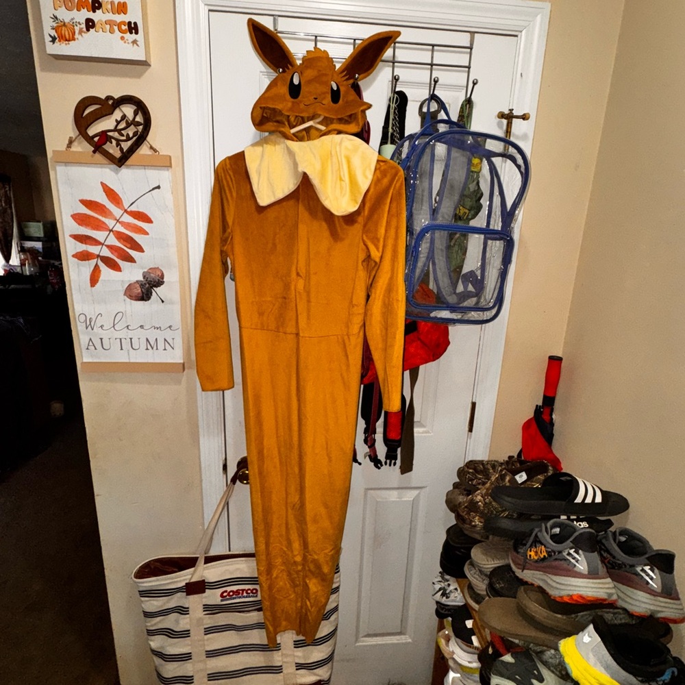Kids Eevee Costume - Brown XL 14/16